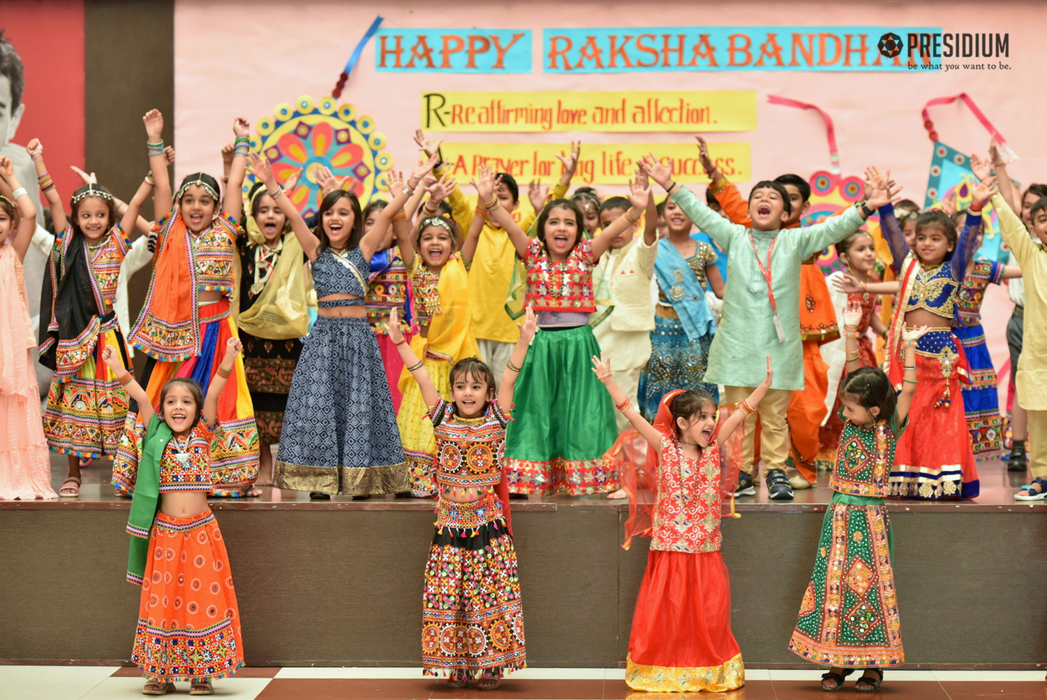 Presidium Rajnagar, PRESIDIANS WEAVE THE ESSENCE OF RAKHI WITH HEARTFELT JOY